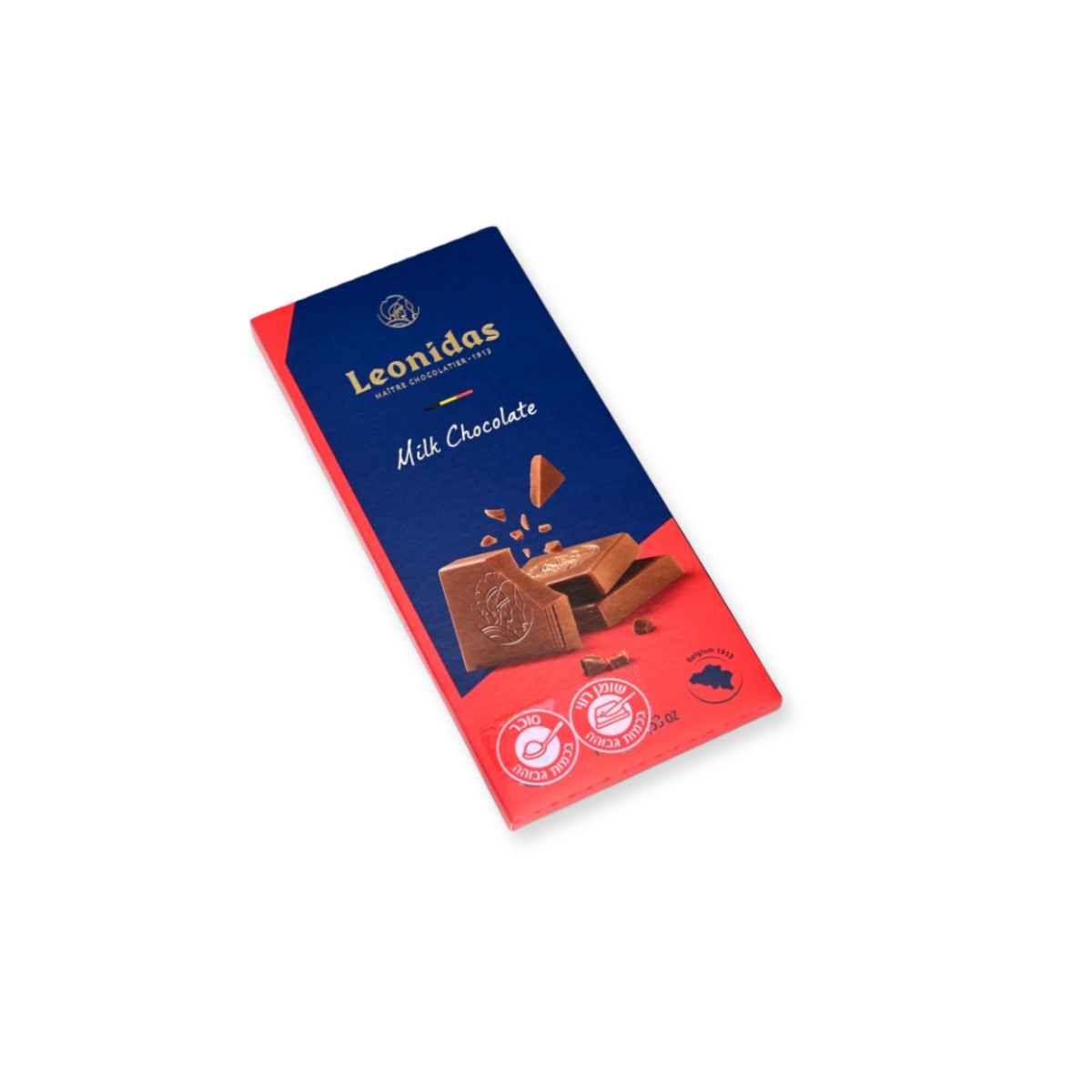 טבלת שוקולד חלב לאונידס