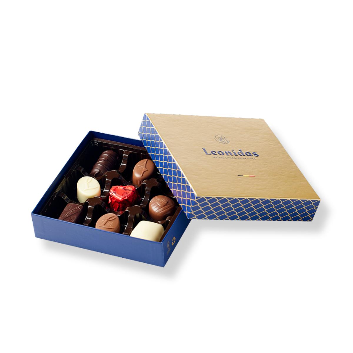 מארז שוקולד פירמידה מוזהבת