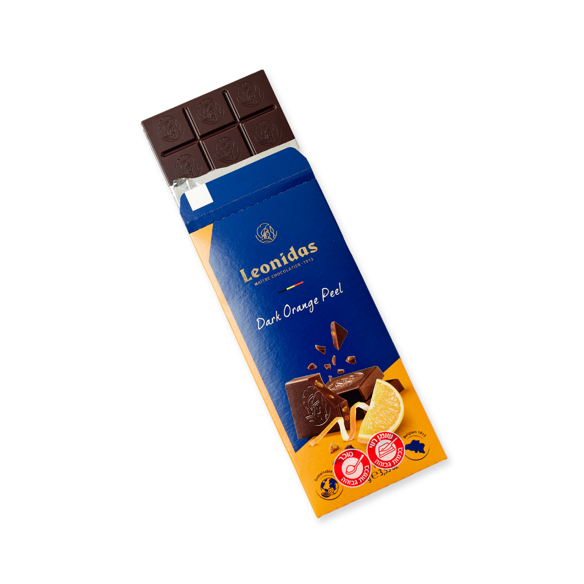 טבלת לאונידס שוקולד מריר תפוז