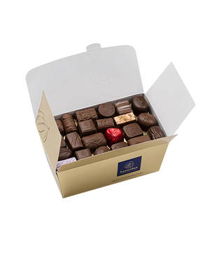 מארז שוקולד חלב מטיל זהב