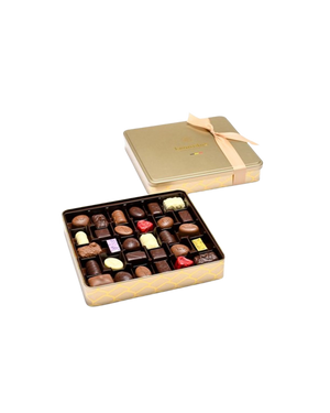 מארז שוקולד לאונידס מוזהב - 30 פרלינים